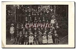 CARTE PHOTO Preventorium d'Ormont St Die Vosges Enfants