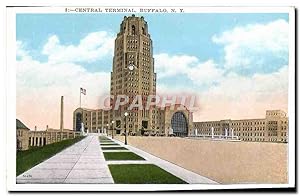 Carte Postale Ancienne Central Terminal Buffalo New York