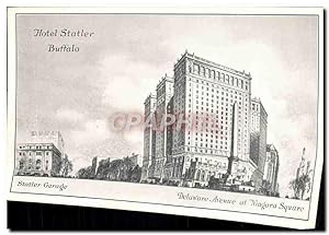 Carte Postale Ancienne Hôtel Statler Buffalo Delaware Avenue at Niagara square