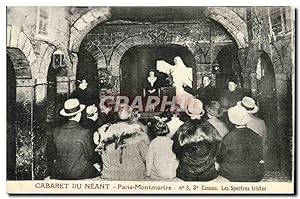 Carte Postale Ancienne Cabaret Du Neant Paris Montmartre Caveau Les Spectres Tristes