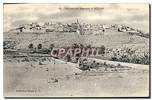 Carte Postale Ancienne Environs de Ghardaia Melika