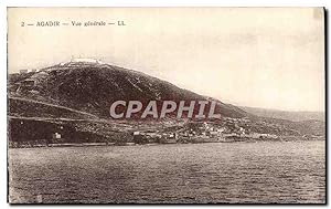Carte Postale Ancienne Agadir vue générale