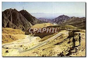 Carte Postale Moderne Negeb mountains on the road to Eilat