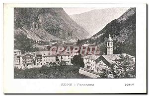Carte Postale Ancienne Issime Panorama