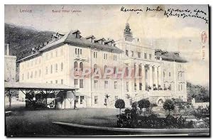 Carte Postale Ancienne Levico Grand Hôtel Levico