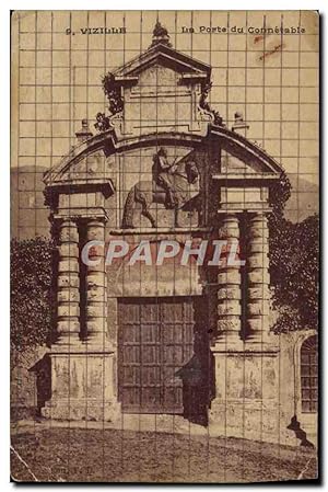 Carte Postale Ancienne Vizille La Porte Du Connetable