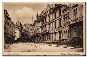 Carte Postale Ancienne Luxembourg Palais Grand ducal