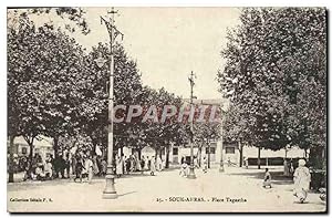 Carte Postale Ancienne Souk Ahras Place Tagasthe