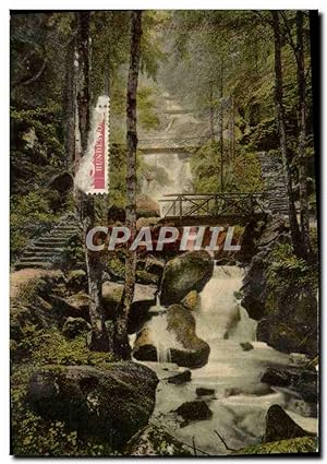 Carte Postale Ancienne Cascade
