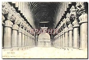 Carte Postale Ancienne Kali Cave Inde