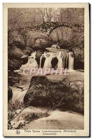 Carte Postale Ancienne Petite Suisse Luxembourgeoise Schlessentumpel