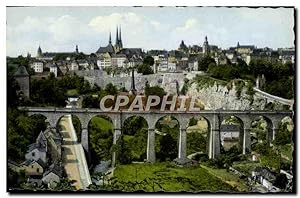 Carte Postale Ancienne Luxembourg vue générale