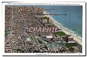 Carte Postale Ancienne Aerial View Showing Atlantic City's New Convention Hall and Auditorium Cos...