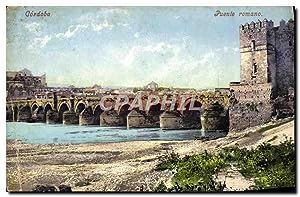 Carte Postale Ancienne Cordoba Puente Romano