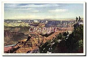 Carte Postale Ancienne Arizona An Early Morning View Over the Painted Desert Grand Canyon Nationa...