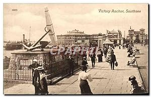 Carte Postale Ancienne Victory Anchor Southsea