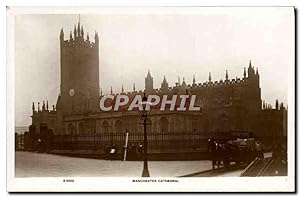 Carte Postale Ancienne Manchester Cathedral