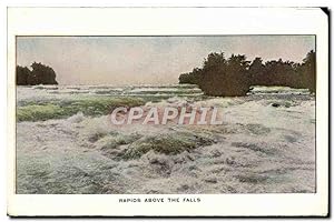 Carte Postale Ancienne Rapids Above The Falls The gorge and Whirlpool rapids Niagara Falls