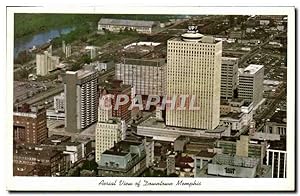 Carte Postale Moderne Aerial View Of Dountown Memphis