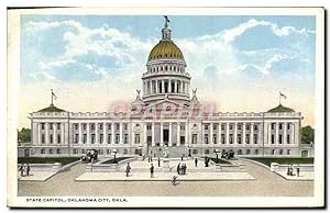 Carte Postale Ancienne State Capitol Oklahoma City Okla