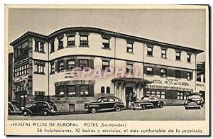 Carte Postale Ancienne Hostal Picos De Europa Potes Santander