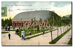 Carte Postale Ancienne Mormon Tabernacle Salt Lake City Utah
