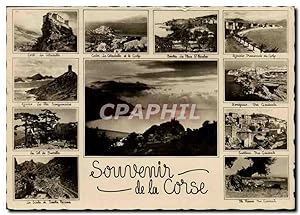 Carte Postale Moderne Souvenir De La Corse