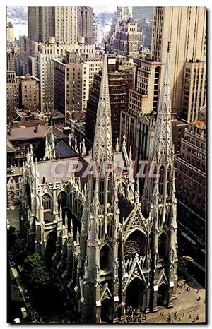 Carte Postale Moderne Saint Patricks Cathedral iFifth avenue New York