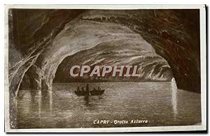 Carte Postale Ancienne Capri Vrotta Azzurra