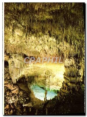 Carte Postale Moderne Cuevas del Drach Porto Cristo Mallorca Pequena Playa