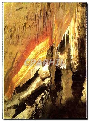 Carte Postale Moderne Cuevas del Drach Porto Cristo Mallorca Bandera