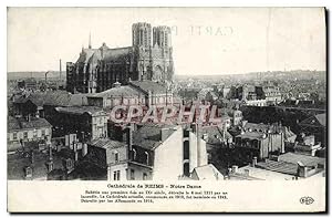 Carte Postale Ancienne Cathédrale de Reims Notre Dame