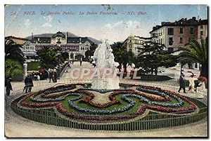 Carte Postale Ancienne Nice Le Jardin Public La Poesie Pastorale