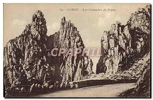 Carte Postale Ancienne Corse Les Calanches De Piana
