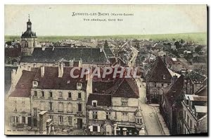 Carte Postale Ancienne Luxeuil les Bains vue générale