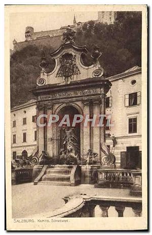 Carte Postale Ancienne Salzburg Kapitel Schwemme