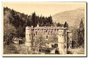 Carte Postale Ancienne Environs de Meyrueis Château de Roquedols