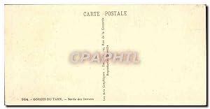 Carte Postale Ancienne Gorges Du Tarn Sortie Des Detroits