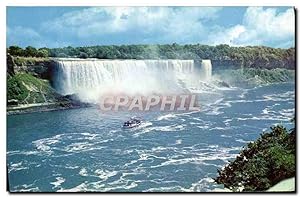 Carte Postale Moderne The American Falls as Viewed from the Canadian Side showing the Maid of the...
