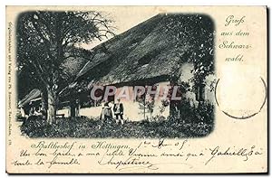 Carte Postale Ancienne Baltheshof in Hottingen