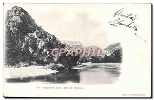 Carte Postale Ancienne Gorges Du Tarn Cap Du Planiol