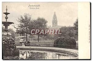 Carte Postale Ancienne Portsmouth Victoria Park
