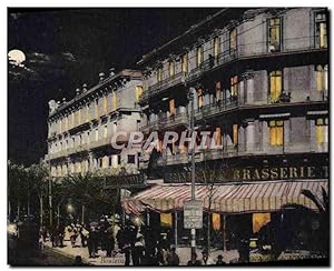 Carte Postale Ancienne Oran Brasserie