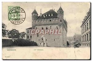 Carte Postale Ancienne Lausanne Le Château