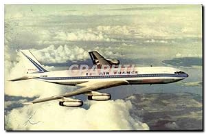 Carte Postale Moderne Avion Aviation Air France Boeing 707 Intercontinental