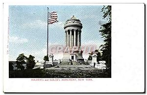 Carte Postale Ancienne Soldier's And Sailor's Monument New York
