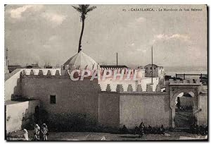 Carte Postale Ancienne Casablanca Le Marabout de Sidu Belyout