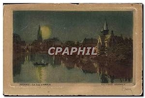 Carte Postale Ancienne Bruges Le Lac Amour