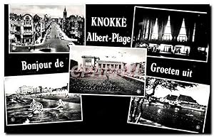 Carte Postale Moderne Knokke Albert Plage