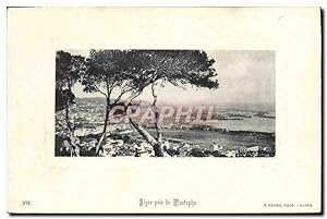 Carte Postale Ancienne Alger pres de Mustapha